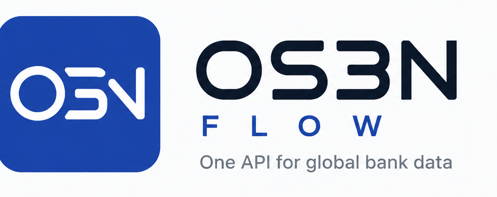 OSBN Flow — One API for global bank data